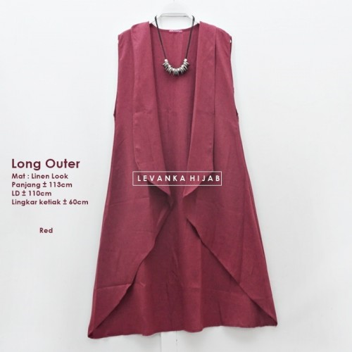 CCm-012 Long Outer Linen Look